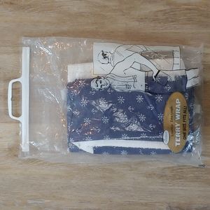 Vintage Diplomat Men's Extra Length Terry Wrap